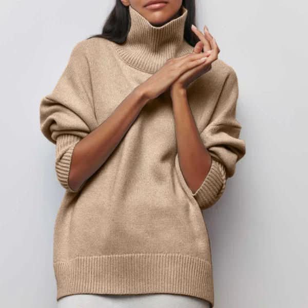 ARIA | OVERSIZED TURTLENECK SWEATER