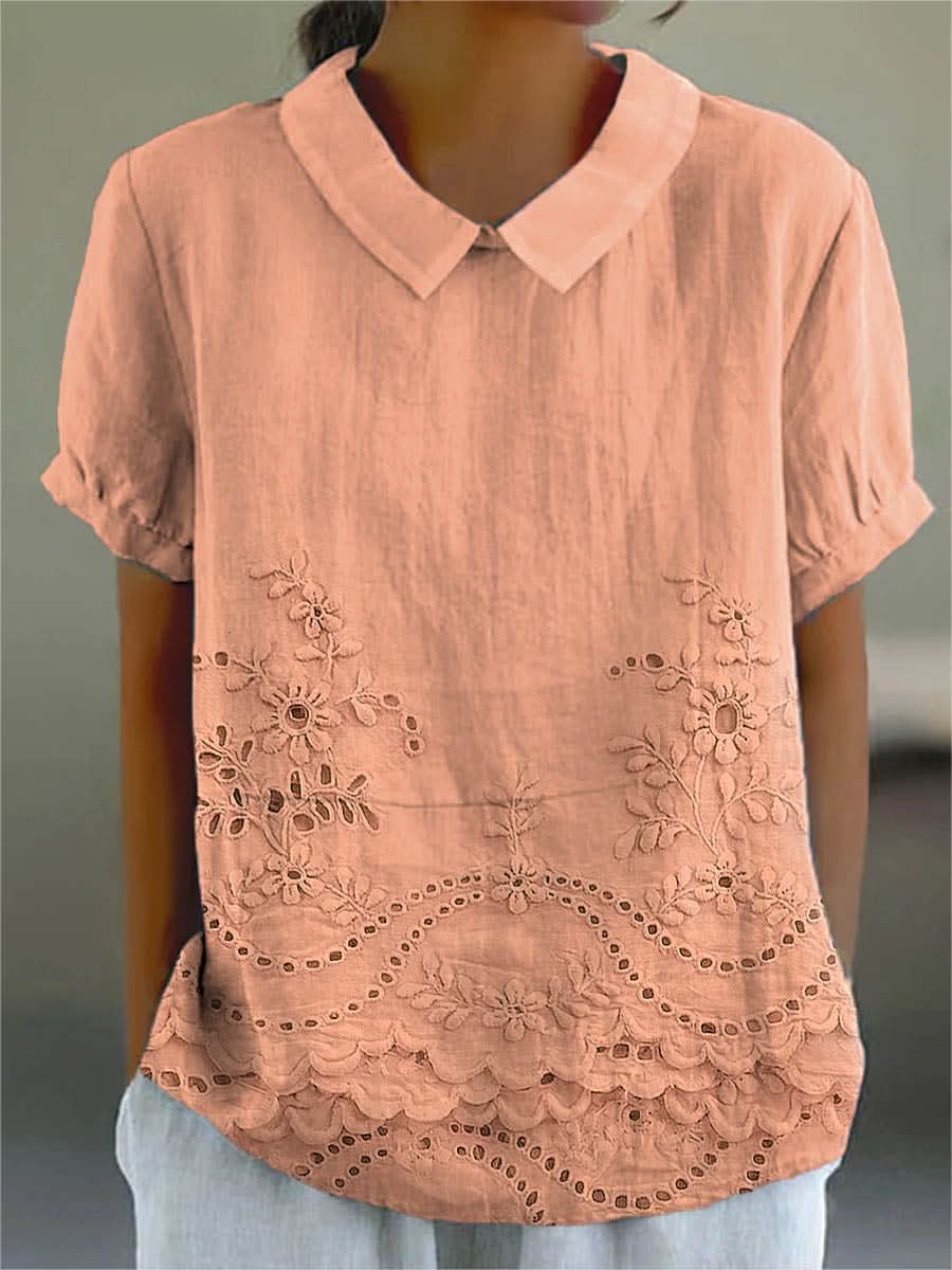 LILY | BLOOM EMBROIDERED TOP