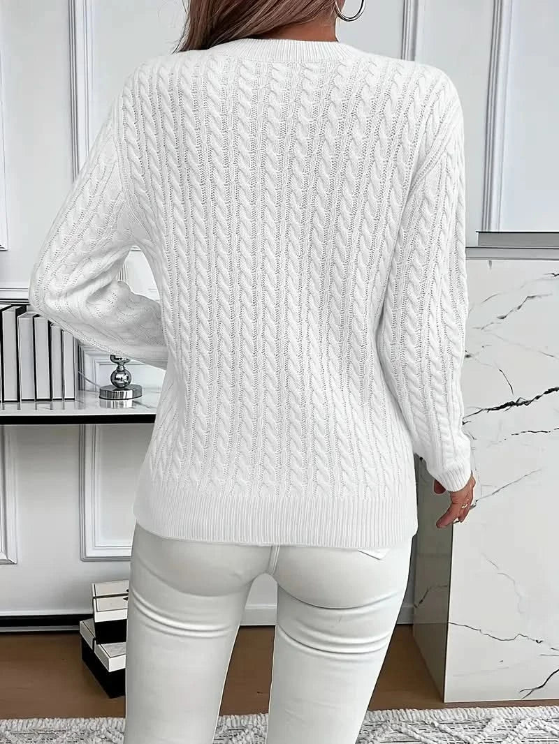 MARIELLE | CABLE SWEATER