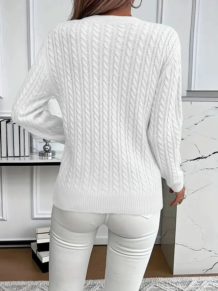 MARIELLE | CABLE SWEATER