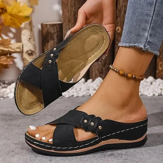 SOLARA | WEDGE SANDALS