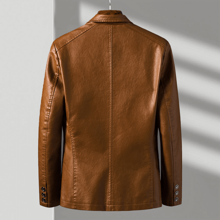 ALESSANDRO | LEATHER BLAZER