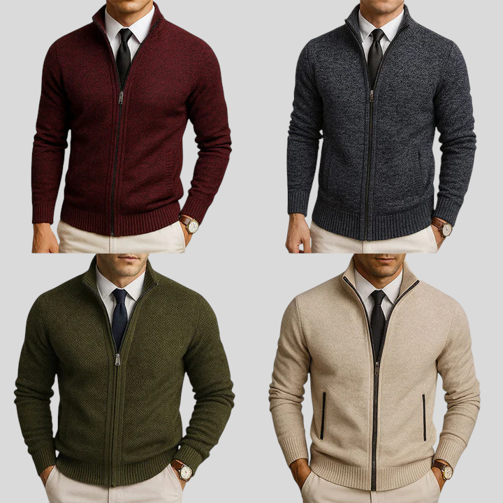 RAVINO | ZIP-UP CARDIGAN