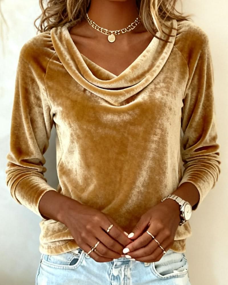 LILY | VELVET ELEGANCE TOP