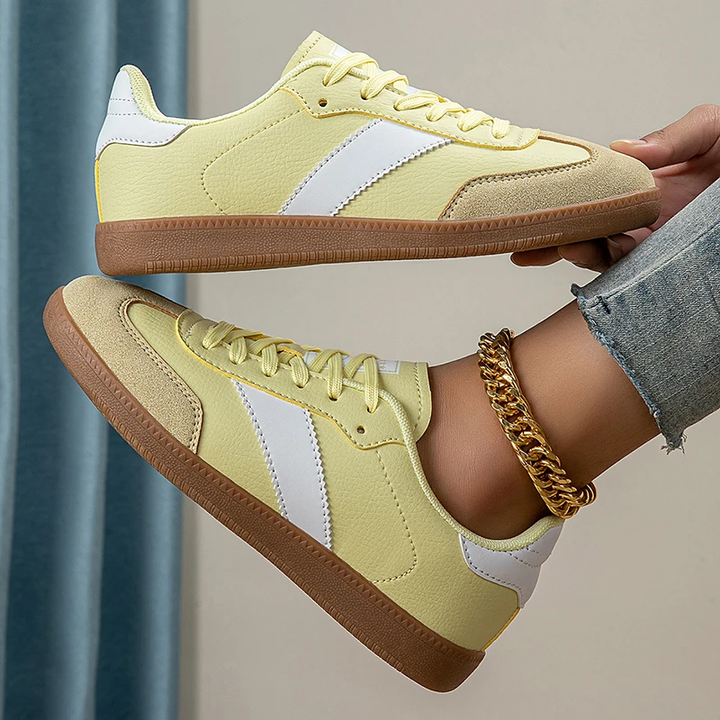 FIERCE SUEDE LEOPARD SNEAKER