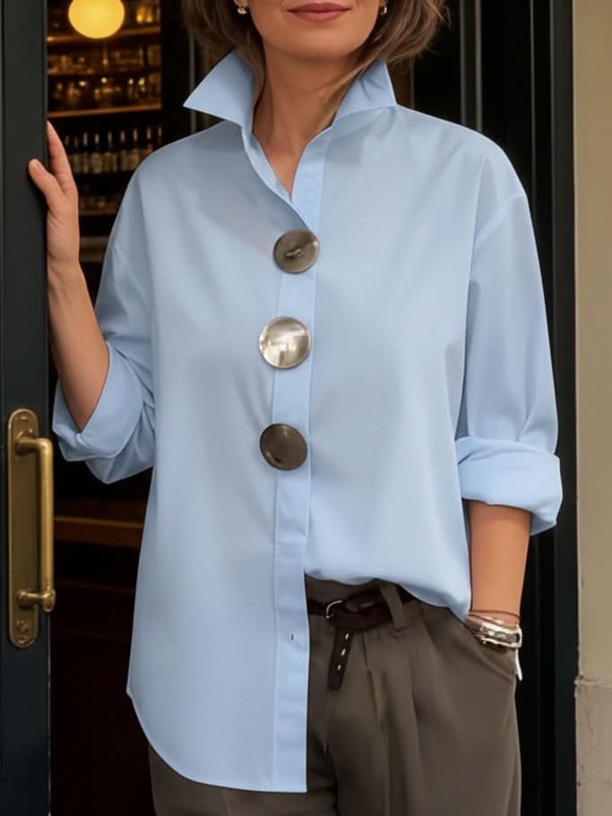 VERA | ELEGANT COLLAR BLOUSE