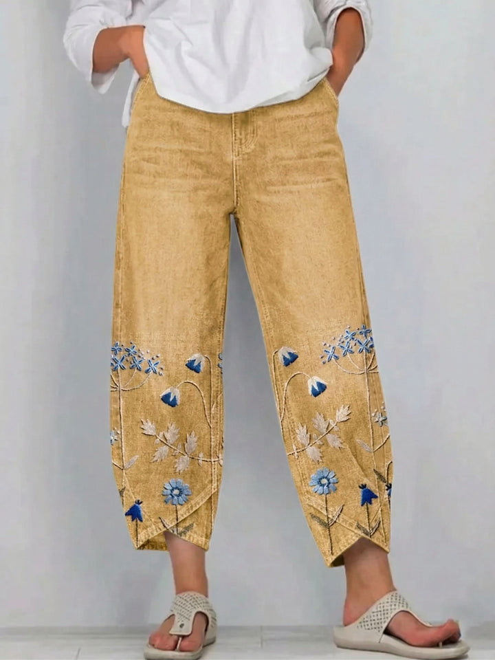 NORABELLE | ARTISAN LINEN PANTS
