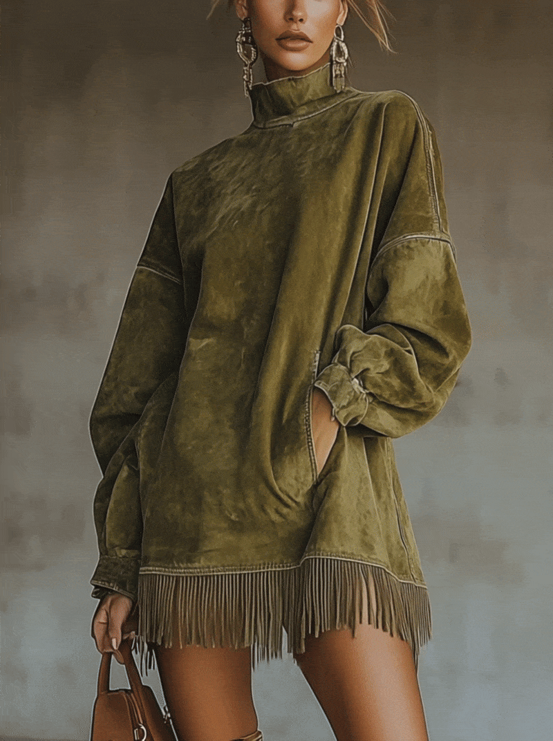 LUCIA | TURTLENECK DRESS
