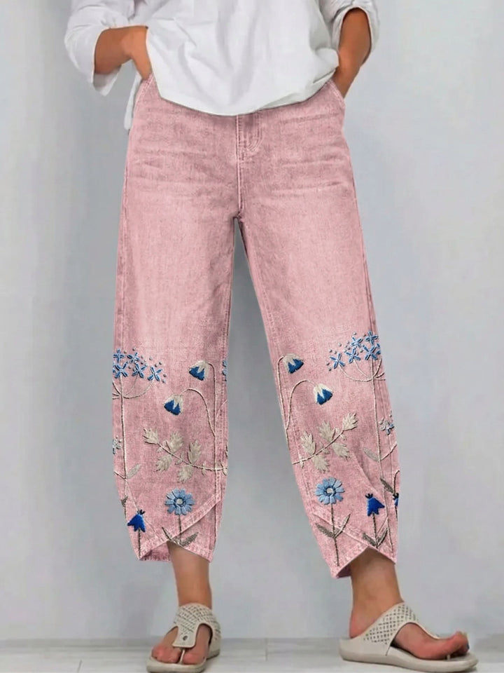 NORABELLE | ARTISAN LINEN PANTS