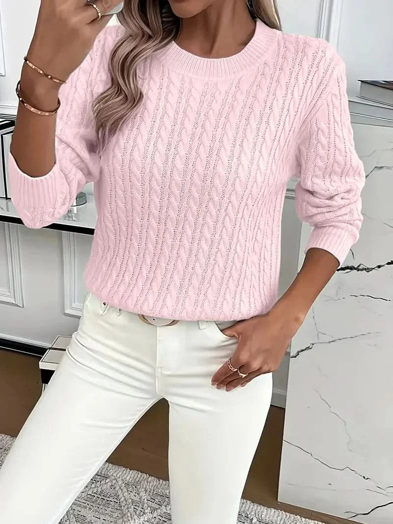 MARIELLE | CABLE SWEATER