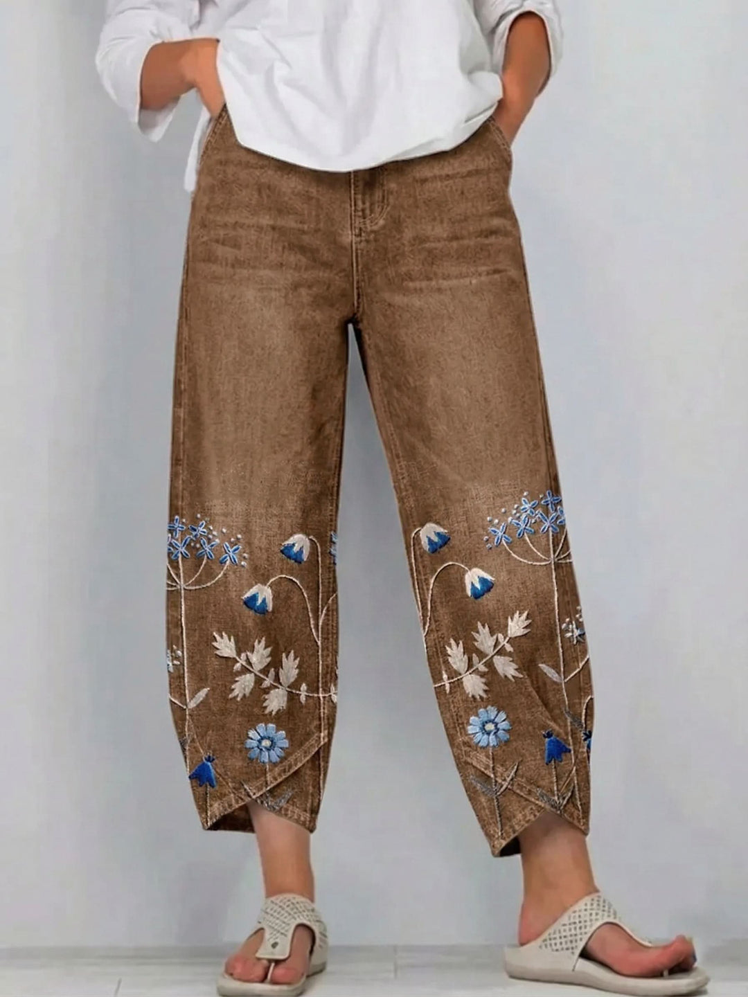 NORABELLE | ARTISAN LINEN PANTS