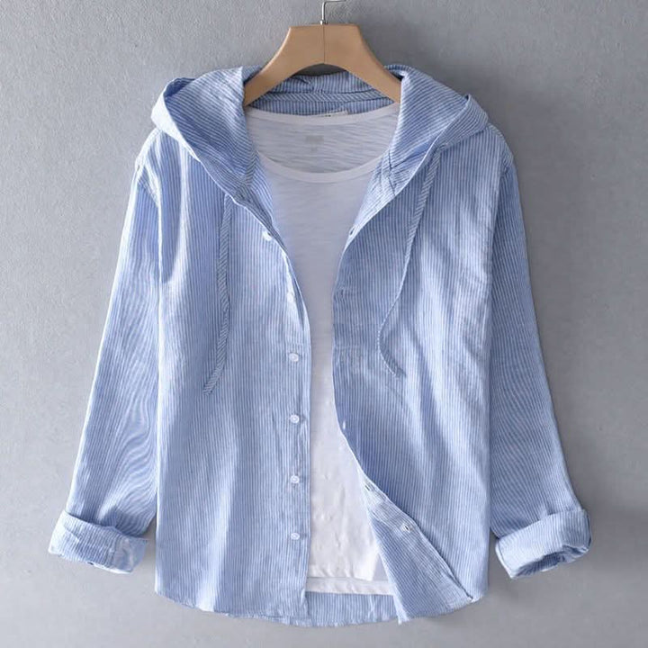 NOVA | LINEN HOODIE
