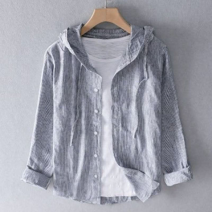 NOVA | LINEN HOODIE