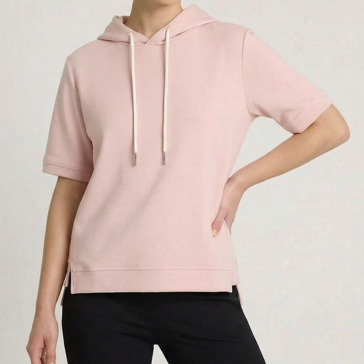 ALISON | SHORT SLEEVE HOODIE