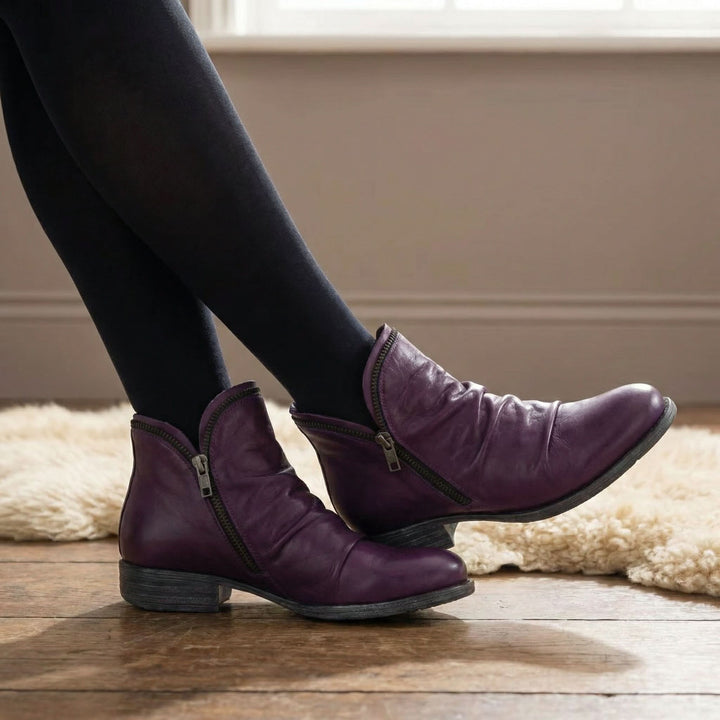 MELINDA | LEATHER BOOTS