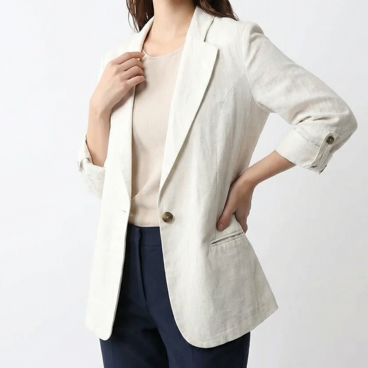 ALENA | LINEN BLAZER