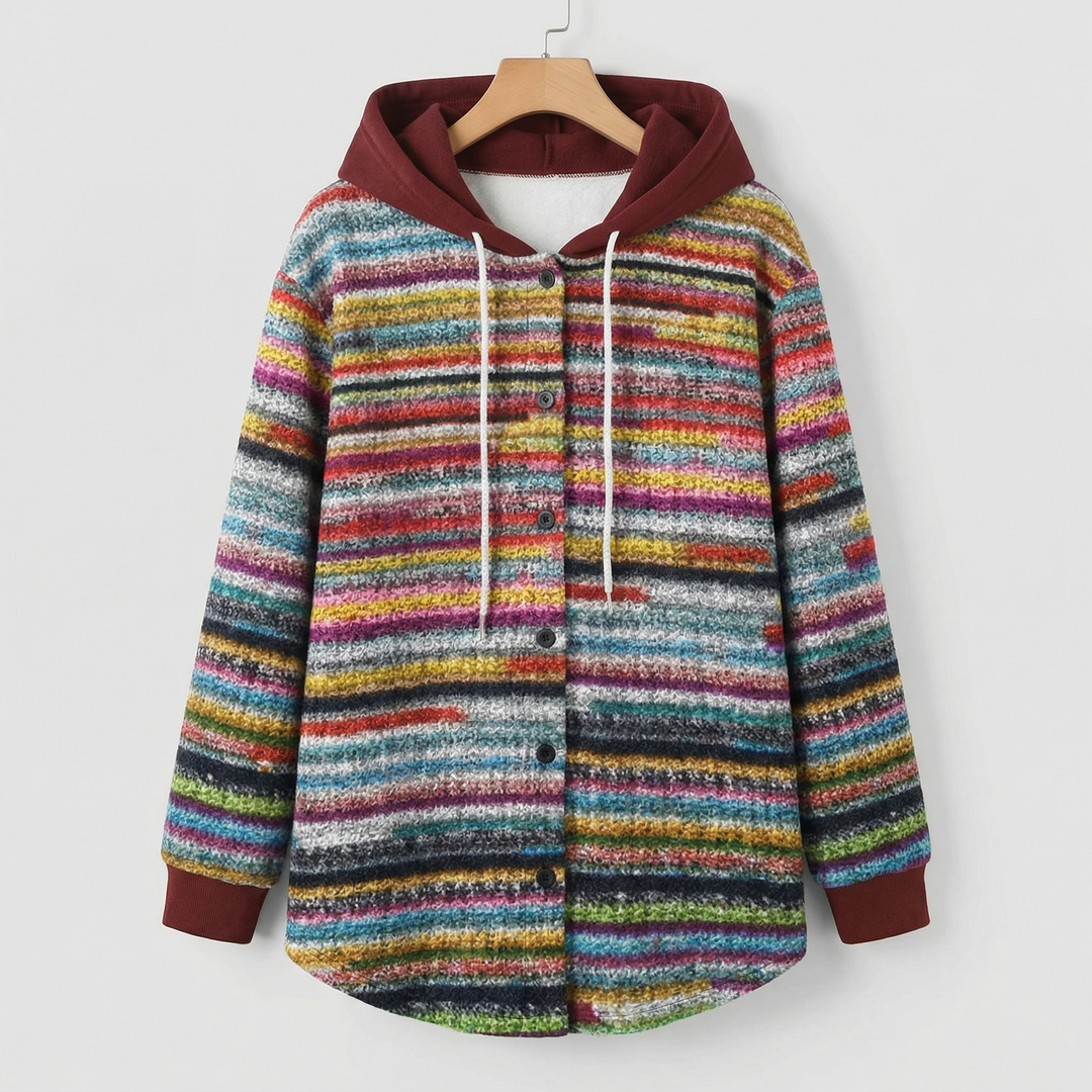 HIGHLAND | PLAID HOODED COAT