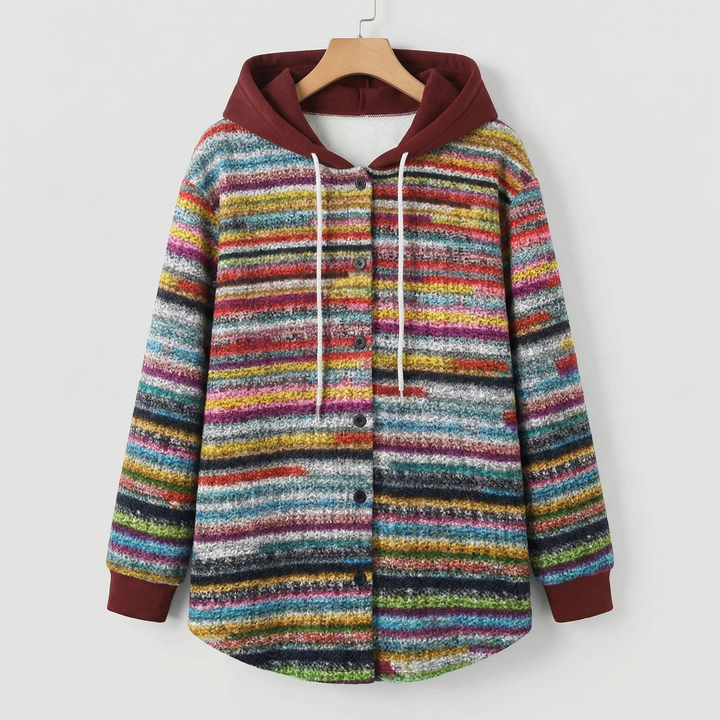 HIGHLAND | PLAID HOODED COAT