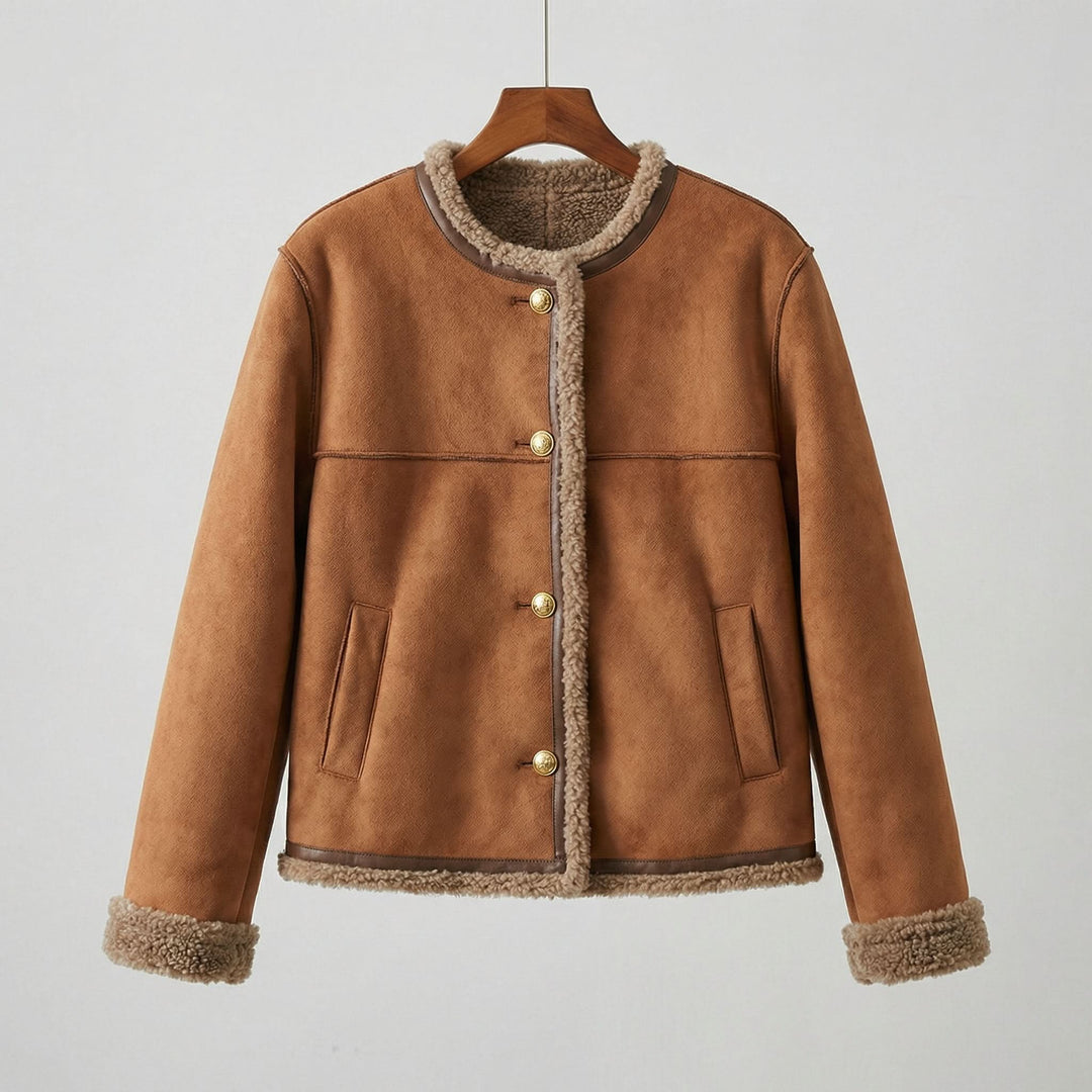 RUBY | COSY SHEARLING-LINED JACKET