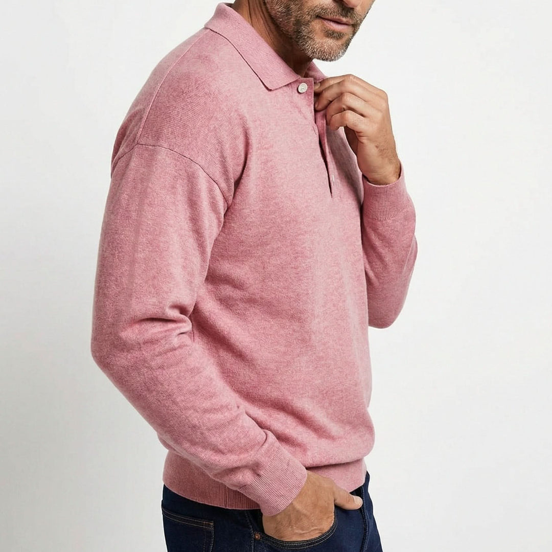 CORVIN | WOOL POLO SHIRT