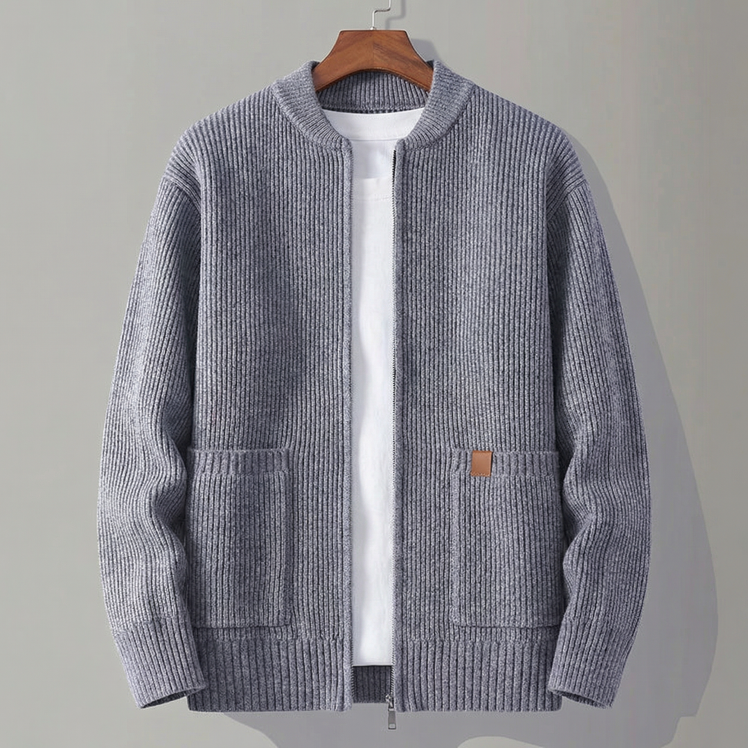 NOVA | RIB KNIT JACKET