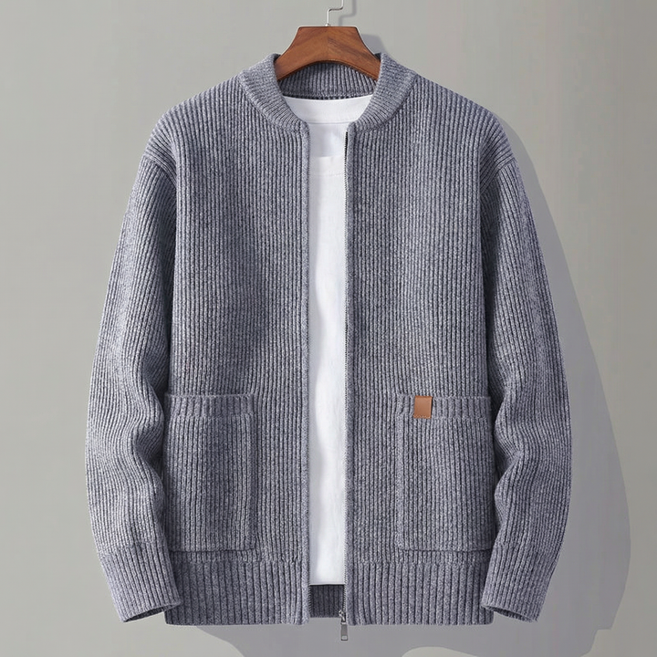 NOVA | RIB KNIT JACKET