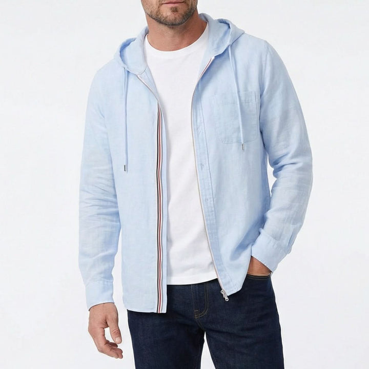 CASA | LINEN HOODIE
