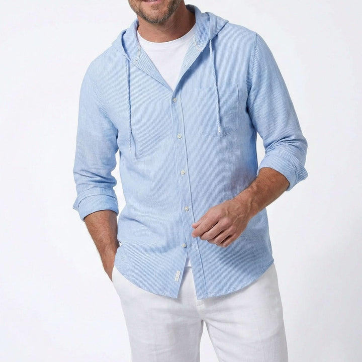 NOVA | LINEN HOODIE