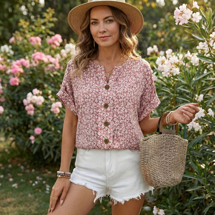LILLIE | BUTTONS SPRING TOP