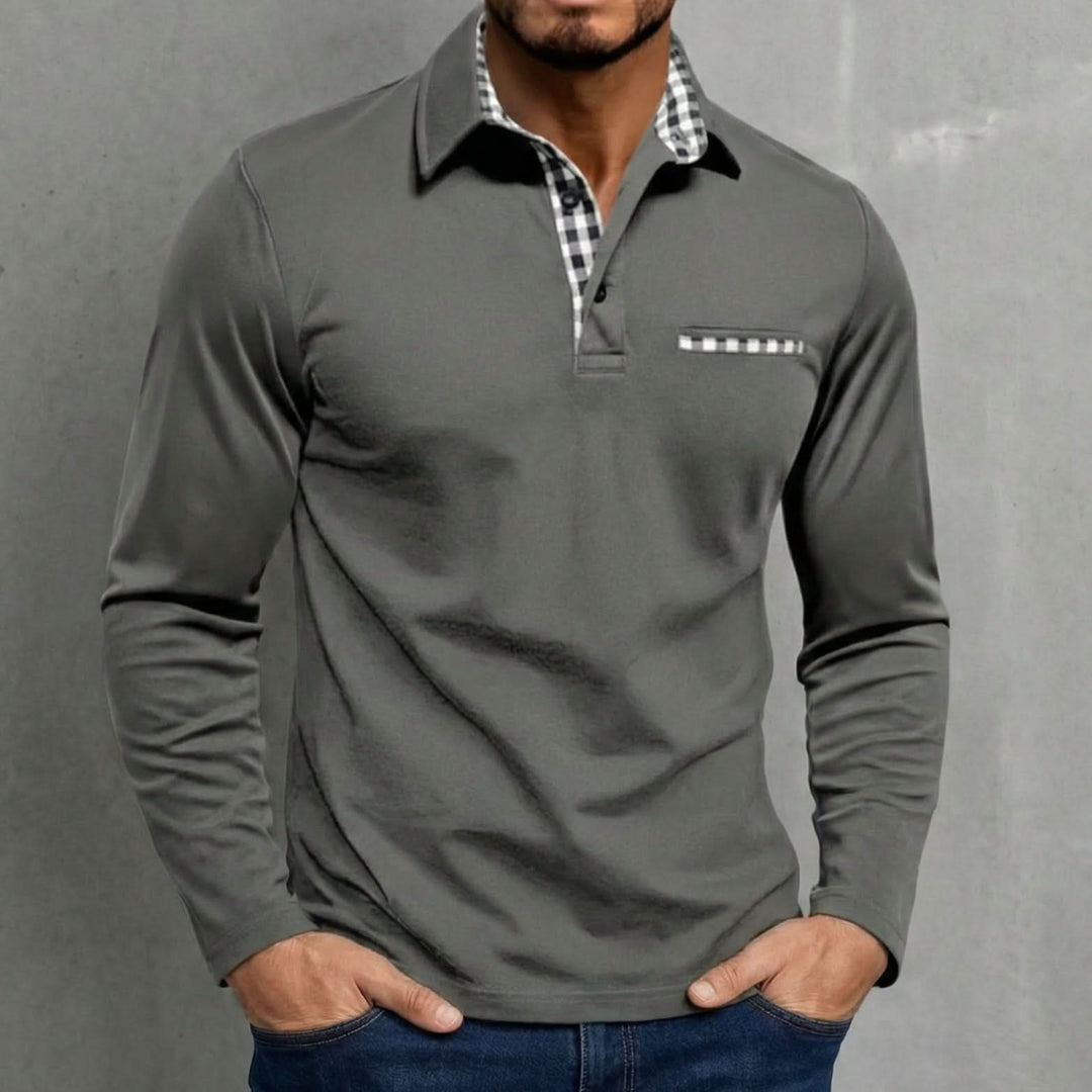 CALVERTON | LONG-SLEEVE POLO