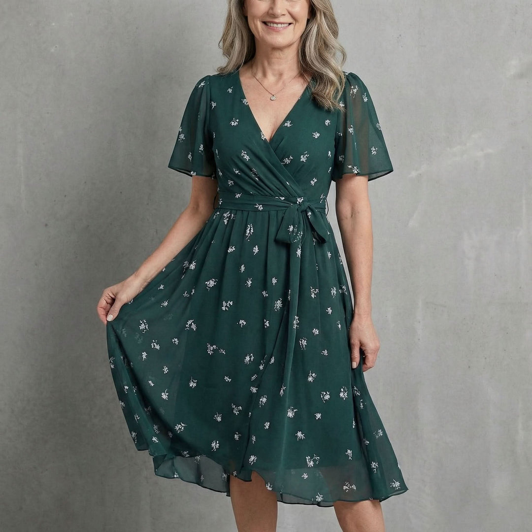 LUNETH | FLUID V DRESS
