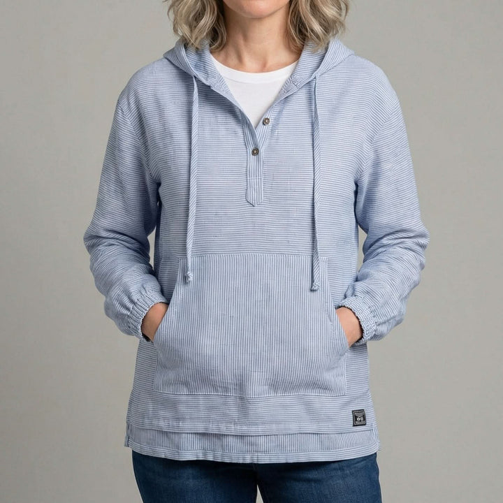 ANDORA | LINEN HOODIE