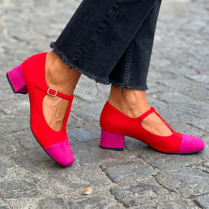CORVELLE | CLASSIC HEEL LOAFERS
