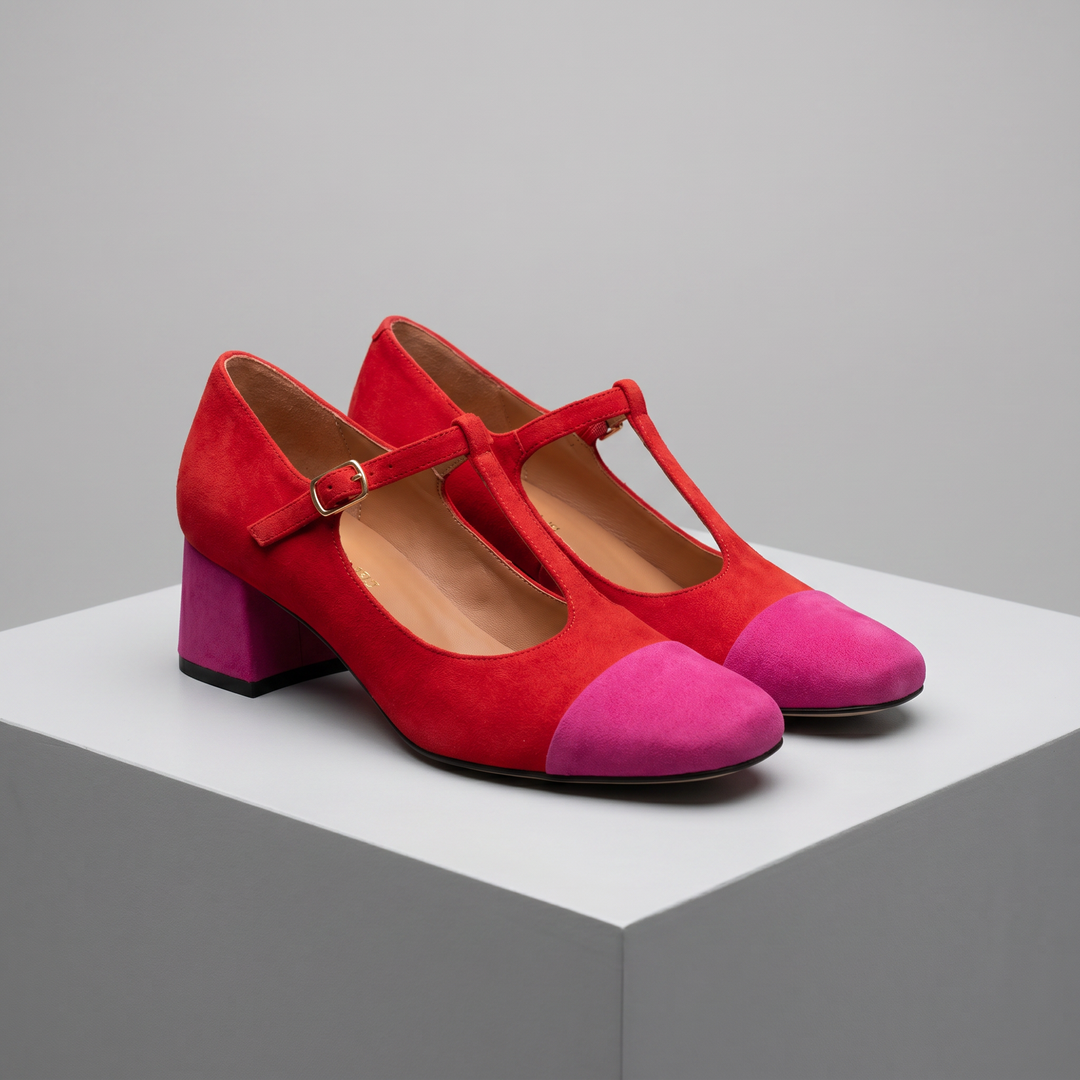 CORVELLE | CLASSIC HEEL LOAFERS