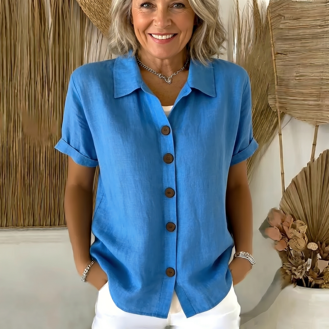 KAROO CAPE TOWN | BUTTON FRONT BLOUSE