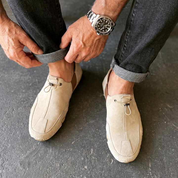 LORENZO | GENUINE LEATHER SLIP-ONS