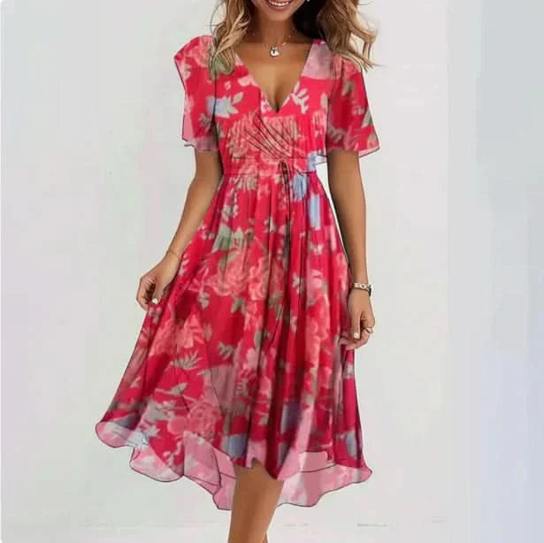 LUNETH | FLUID V DRESS