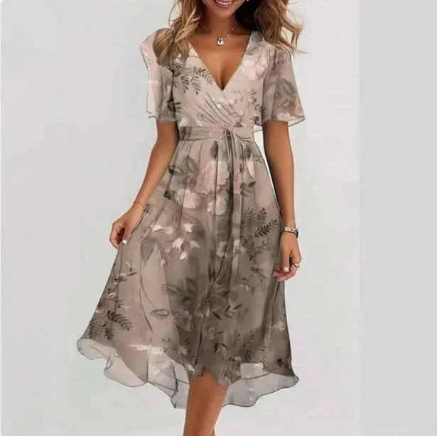 LUNETH | FLUID V DRESS