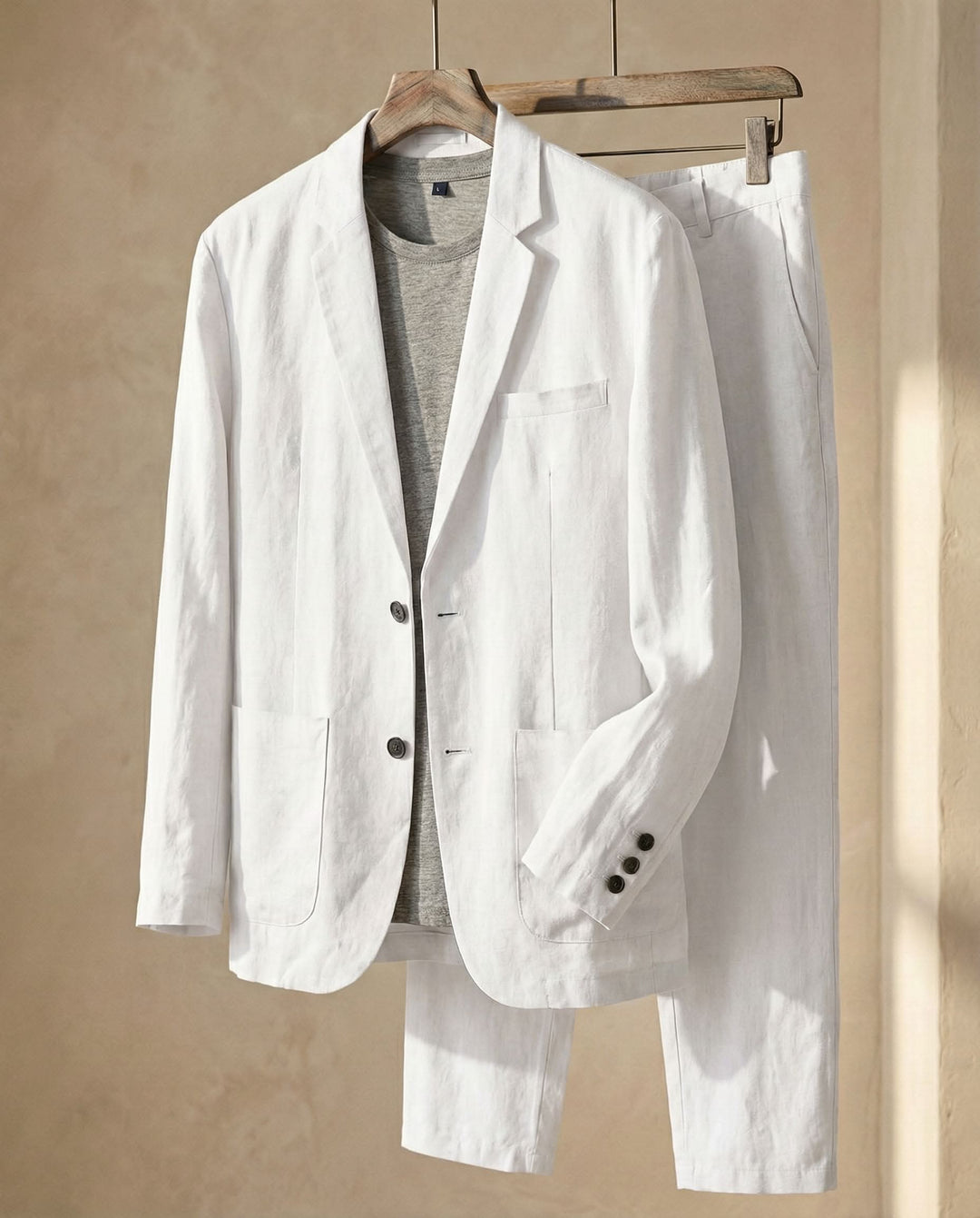ENZO | REFINED LINEN SUIT