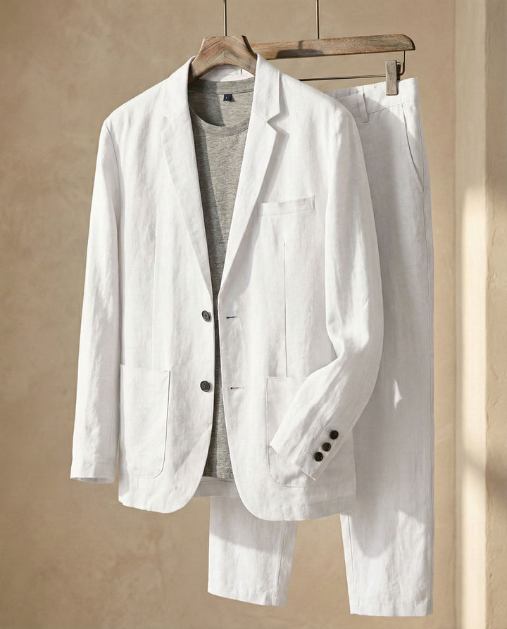 ENZO | REFINED LINEN SUIT