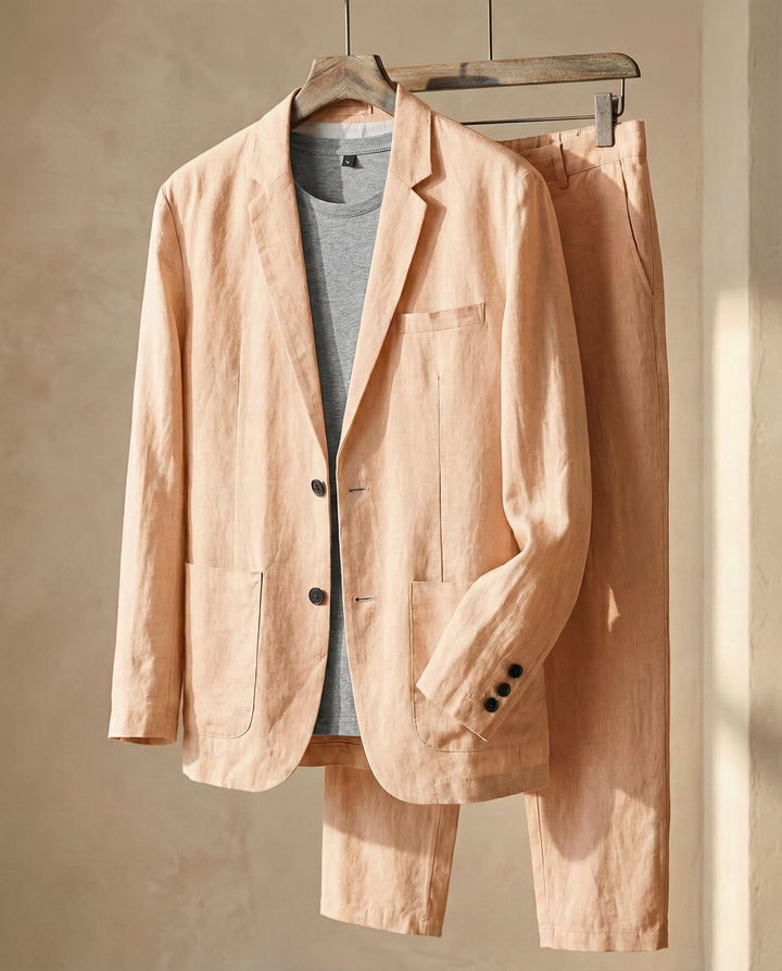 ENZO | REFINED LINEN SUIT