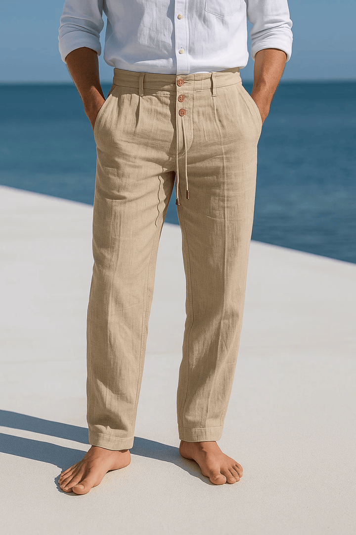 ETHAN | LINEN TROUSERS