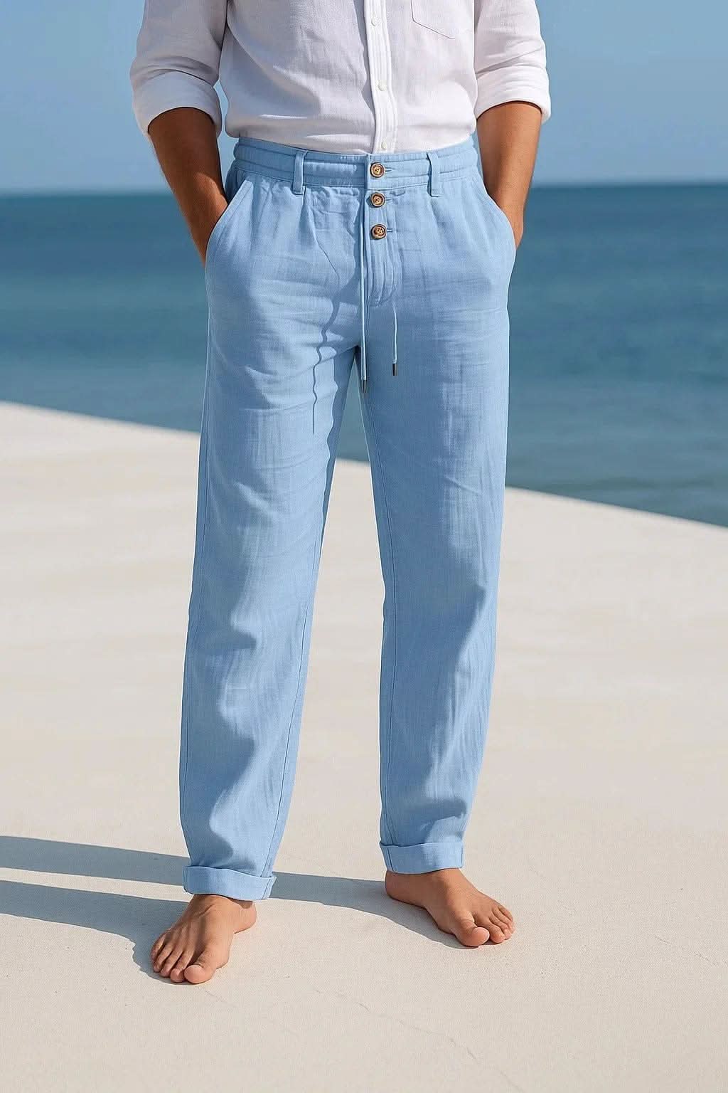 ETHAN | LINEN TROUSERS