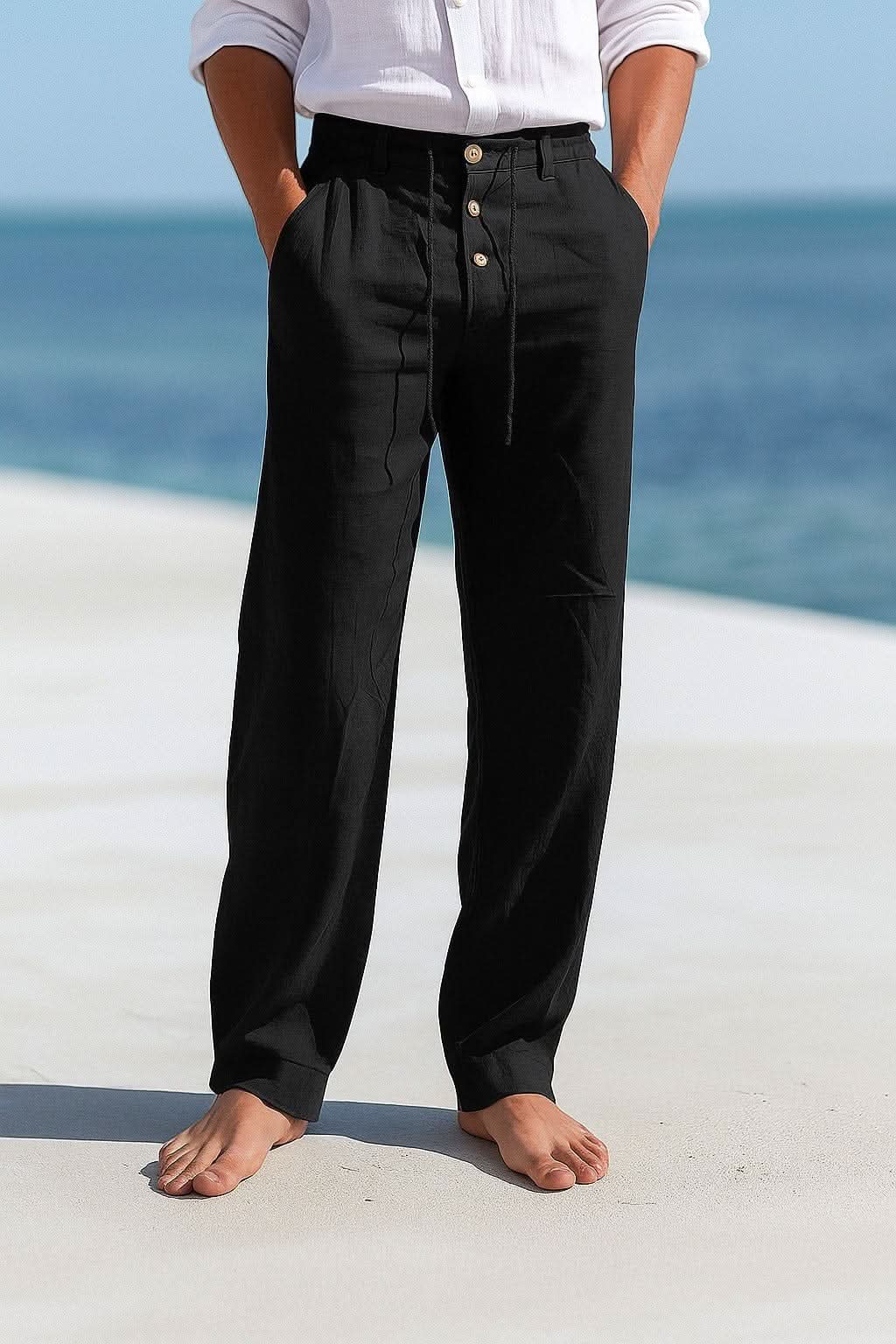ETHAN | LINEN TROUSERS