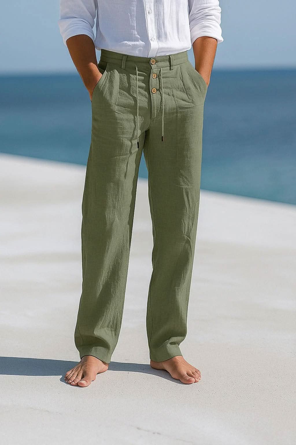 ETHAN | LINEN TROUSERS