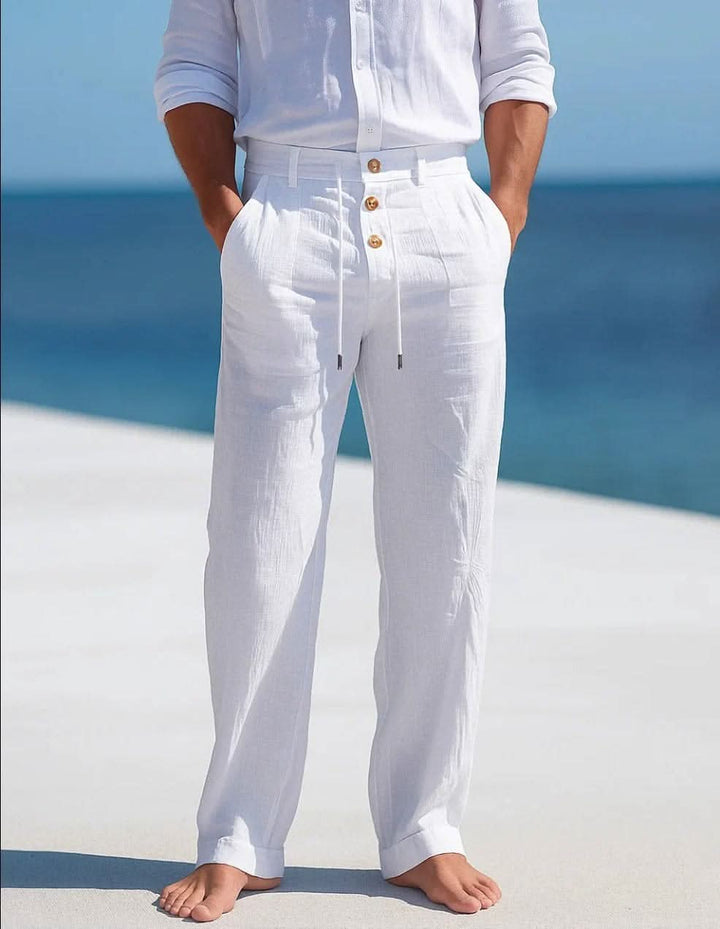 ETHAN | LINEN TROUSERS