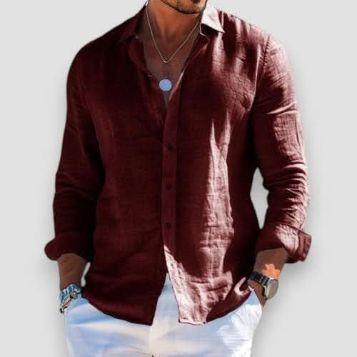 ALFIE | LINEN SHIRT