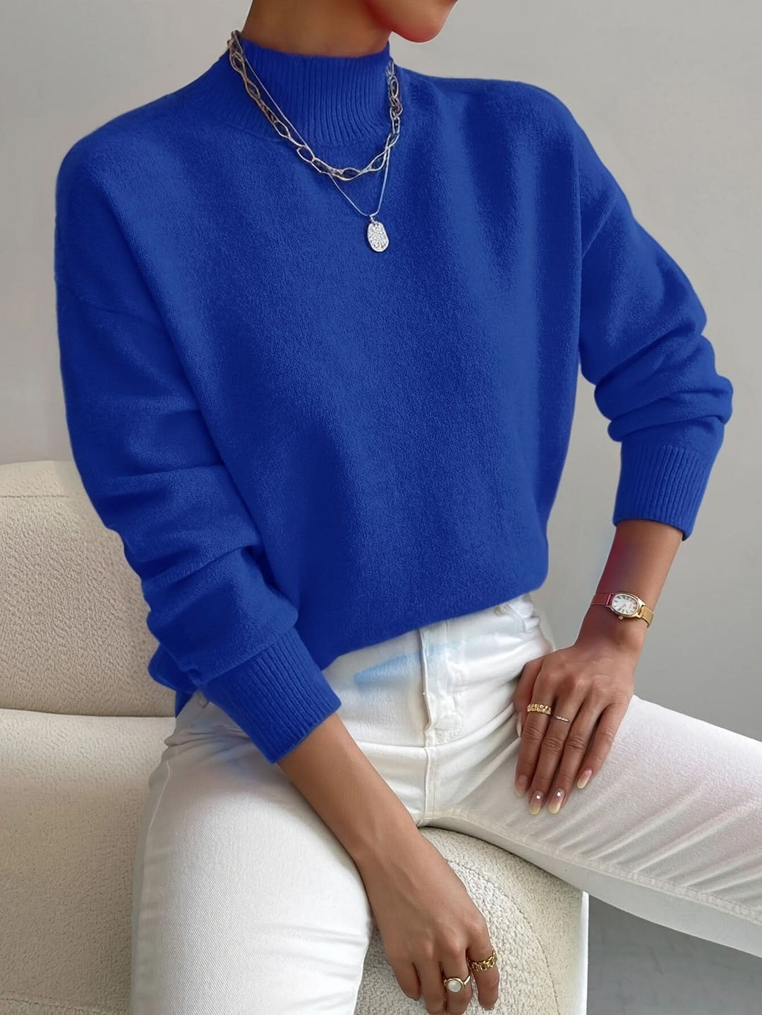 SERAPHINE | ROLL NECK JUMPER