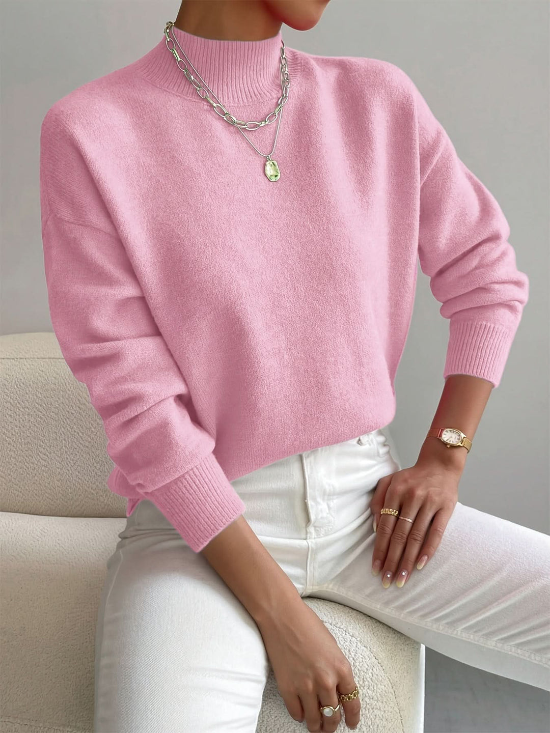 SERAPHINE | ROLL NECK JUMPER