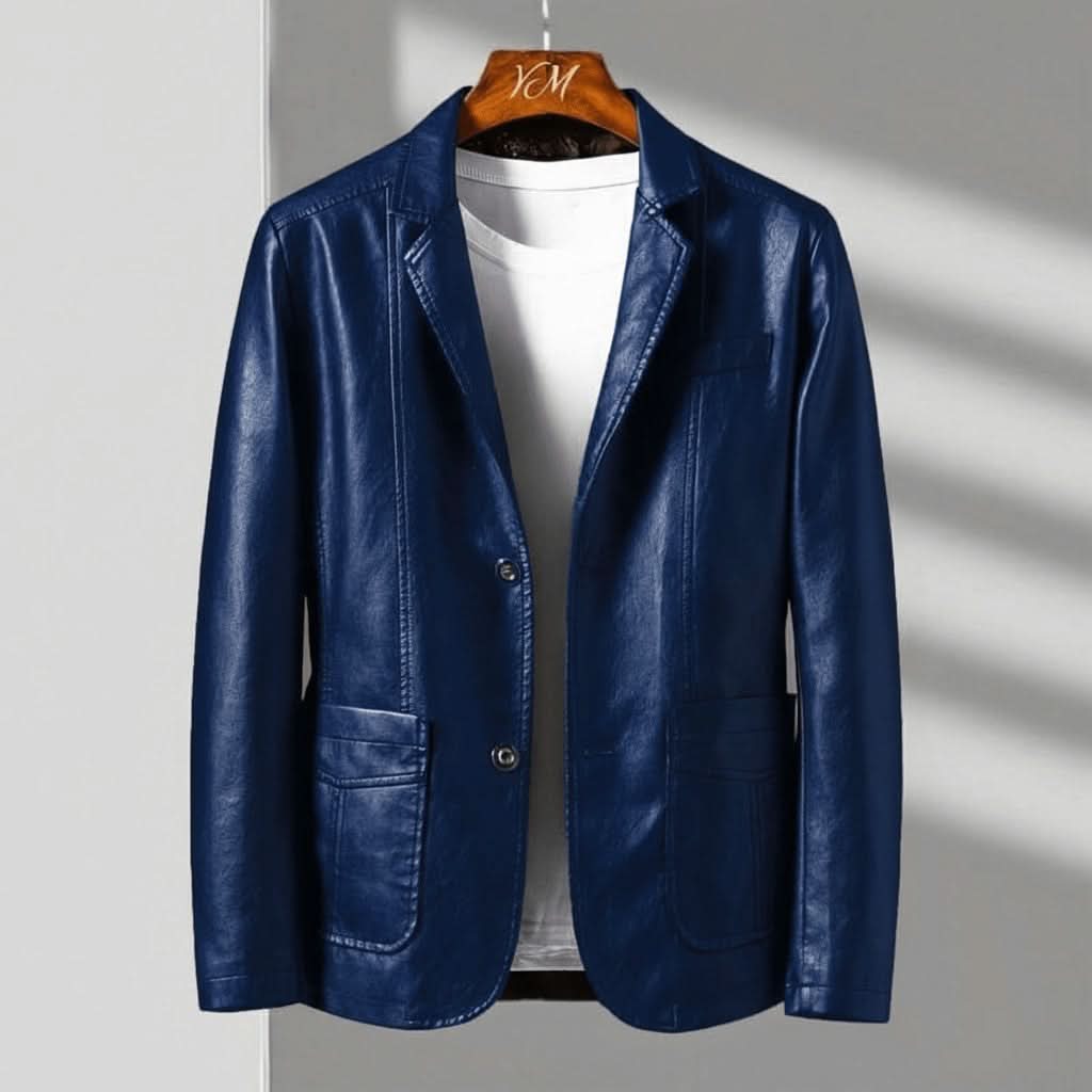 ALESSANDRO | LEATHER BLAZER